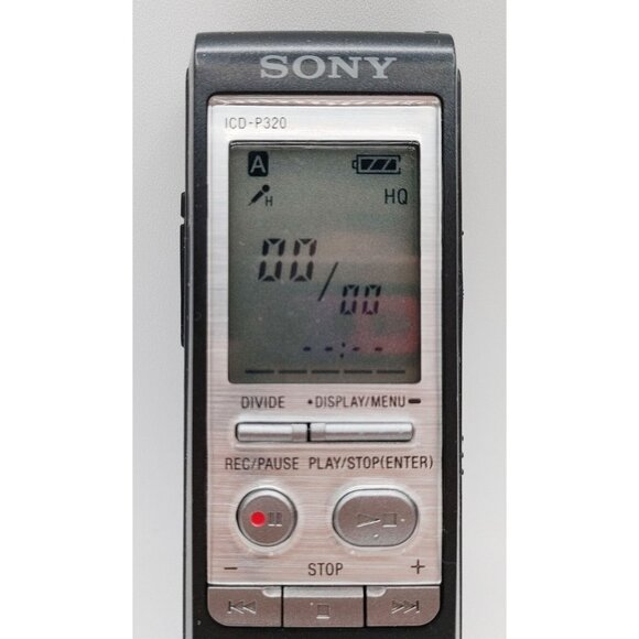 Sony ICD-P320 32 Hours IC Digital Voice Recorder - Picture 2 of 9